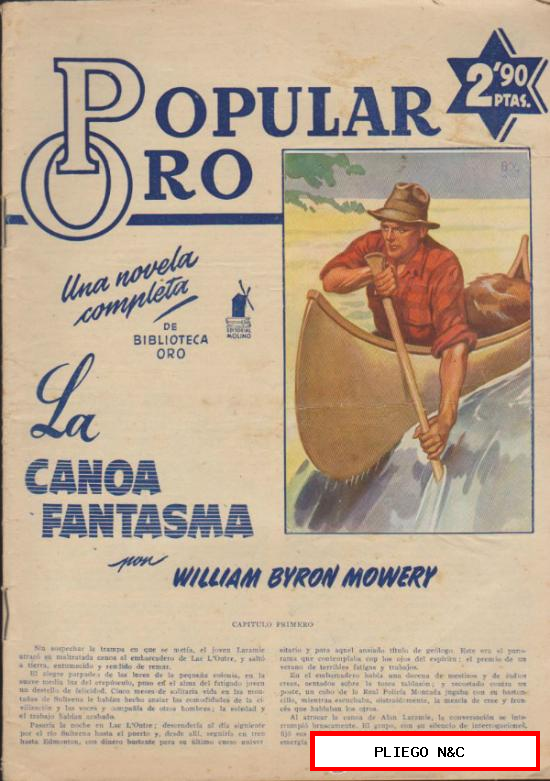 Popular Oro nº 5. Molino 1951