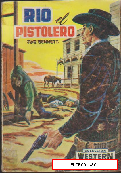 Western nº 8. Río el pistolero. Valenciana 1961