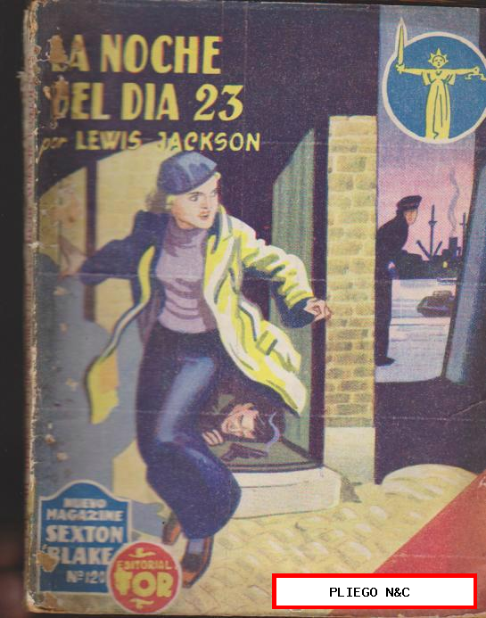 Nuevo magazine Sexton Blake nº 120. Tor-Argentina 1949