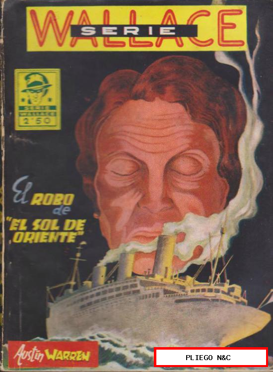 Serie Wallace. El Robo del Sol de Oriente. Cliper 1944