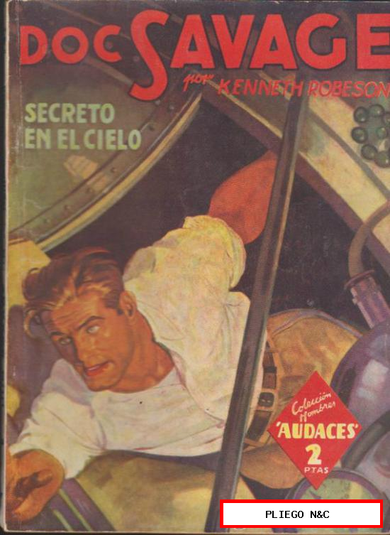 Doc Savage nº 28. Secreto en el cielo. Molino 1945
