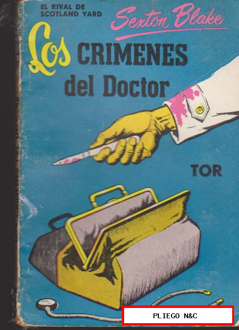 Nueva Policial Sexton Blake nº 17. Los crímenes del doctor. Tor-Argentina 1957