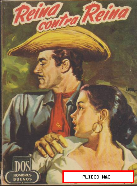 Dos Hombres Buenos. José Mallorquí. nº 52. Editorial Cid 1ª Edición 1958