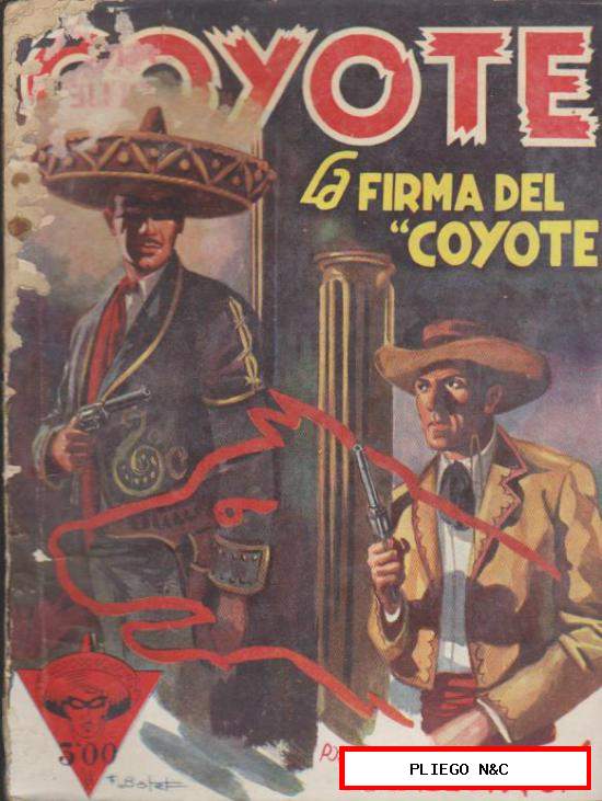 El Coyote nº 41. J. Mallorquí. 1ª Edición Cliper 1947