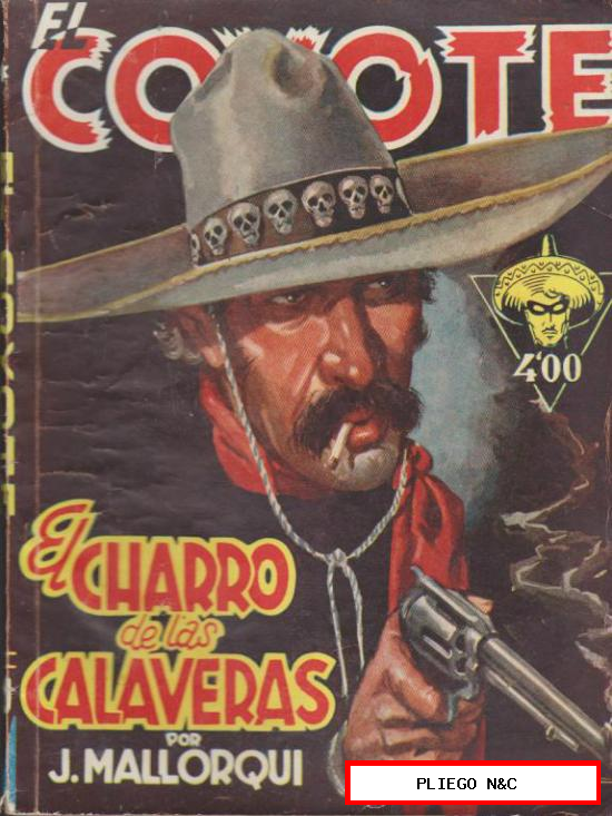 El Coyote nº 60. J. Mallorquí. 1ª Edición Cliper 1948