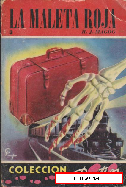 Colección Rastros nº 3. La maleta roja. Acme-Buenos Aires 1944