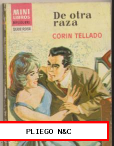 Mini Libros Bruguera Serie rosa nº 23. De otra raza por Corín Tellado. Bruguera 1963