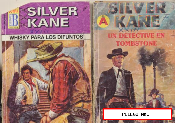 Silver Kane. Lote de 2 novelas: Astri nº 274 y California nº 108
