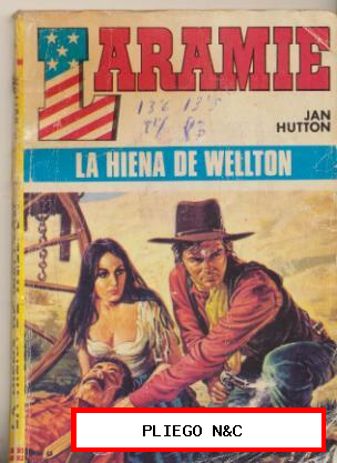 Laramie nº 45. La Hiena de Wellton. Ediciones Alonso