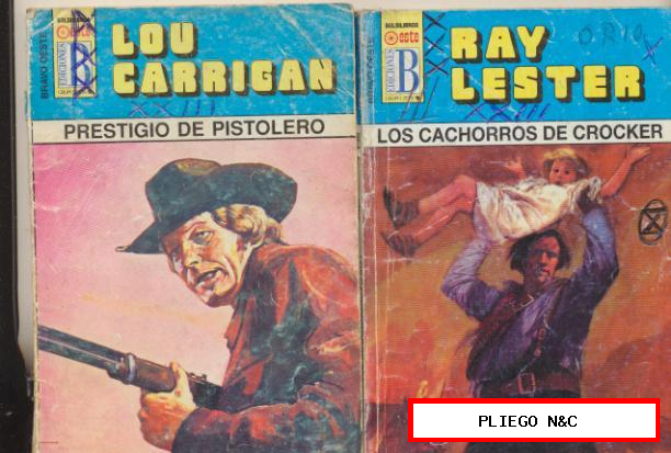 Bravo Oeste lote de 2 Novelas nº 298 y 336. B