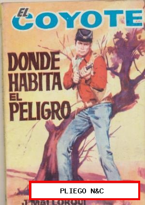 El coyote nº 124. José Mallorquí. Editorial Cid 1961