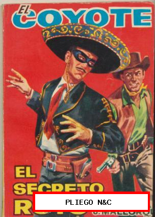 El coyote nº 52. José Mallorquí. Editorial Cid 1961