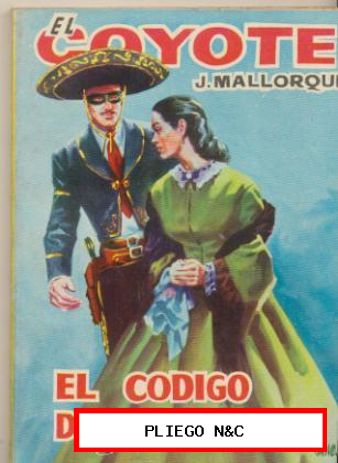 El coyote nº 53. José Mallorquí. Editorial Cid 1961