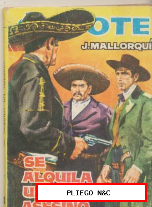 El Coyote nº 98. José Mallorquí. Editorial Cid 1961