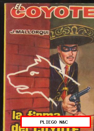 El coyote nº 50. José Mallorquí. Editorial Cid 1961