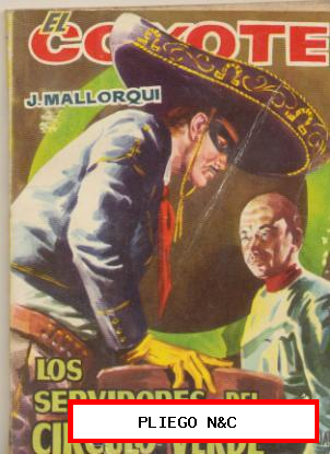 El Coyote nº 55. José Mallorquí. Editorial Cid 1961