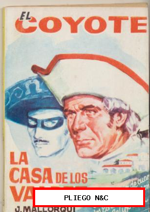 El coyote nº 123. José Mallorquí. Editorial Cid 1961
