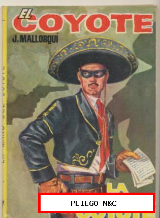 El Coyote nº 27. José Mallorquí. Editorial Cid 1961