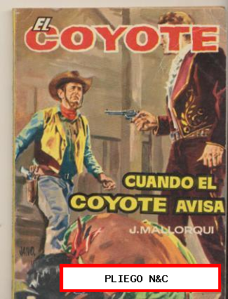 El Coyote nº 34. José Mallorquí. Editorial Cid 1961