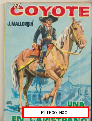 El Coyote nº 37. José Mallorquí. Editorial Cid 1961