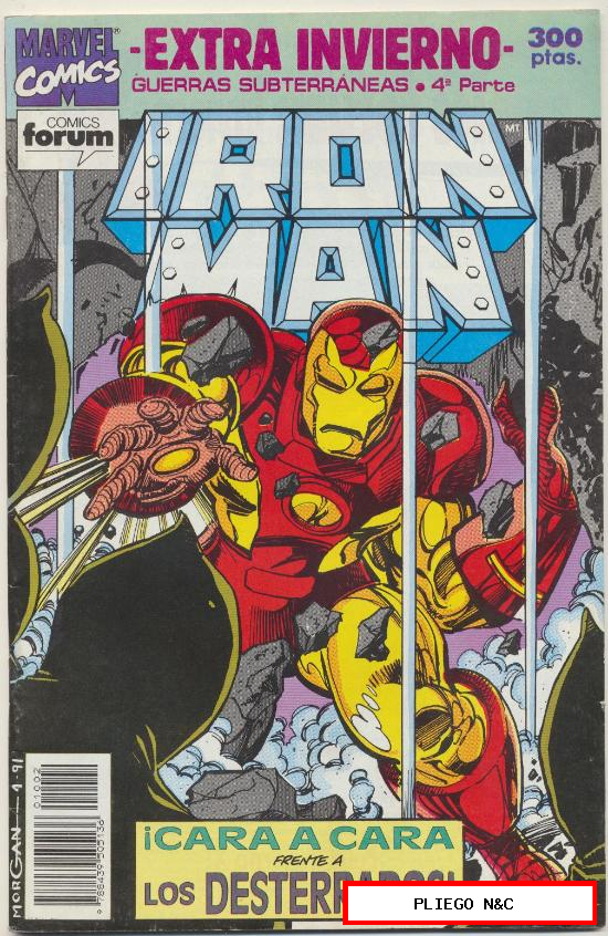 Iron Man v2. Forum 1992. Extra 1 (Invierno. Guerras Subterráneas 4ª parte)