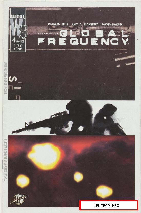 Global Frequency. World Comics 2004. Nº 4
