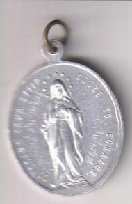 Medalla (Al-4 Cms.) Colócame como sello sobre tu Corazón