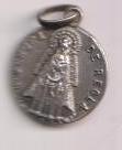 Antigua Medalla (Plata 1,8 Cms) N. Señora de Regla. R/ San Antonio