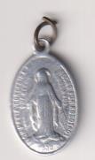 Medalla (AL-2,2 cms.) Oh María Concebida sin pecado Rogad por nosotros. 1830