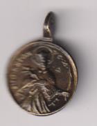 San Juan Nepomuceno. Medalla (AE 2 cms.) R/ S.S. V. di Pontemol... Siglo XVIII. Fue canonizado en 1729