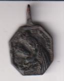 Sam Félix de Valois. Medalla (AE 18 mm.) R/N.S. de Belén. Siglo XVII-XVIII