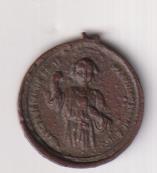 Santa Infancia. Medalla Francesa (AE 21 mm.) R/Inmaculada. Siglo XIX