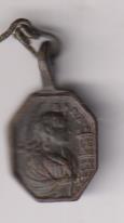 S. Bárbara. Medalla (AE 18 mm.) R/S. Gerónimo. Siglo XVII-XVIII