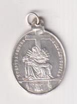 Ntra. Sra. de las Angustias. Medalla (Plateada 23 mm.) R/S. Rafael Custodio de Córdoba
