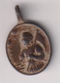 San Anastasio Medalla (AE 20 mms) R/ San Venancio. Siglo XVII-XVII