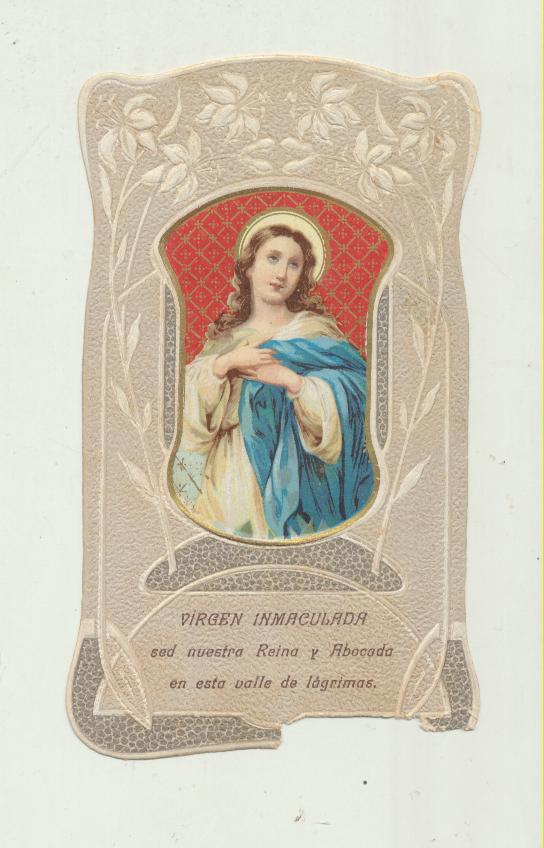 Estampa (12x7) Inmaculada. Moguer 1912