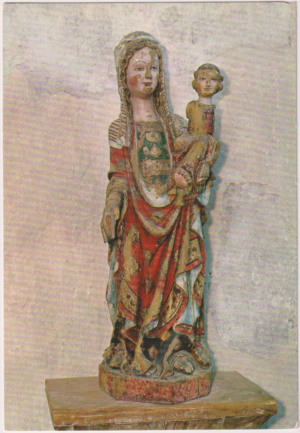 Finlandia (Hattula) Virgen maría, Siglo XIV