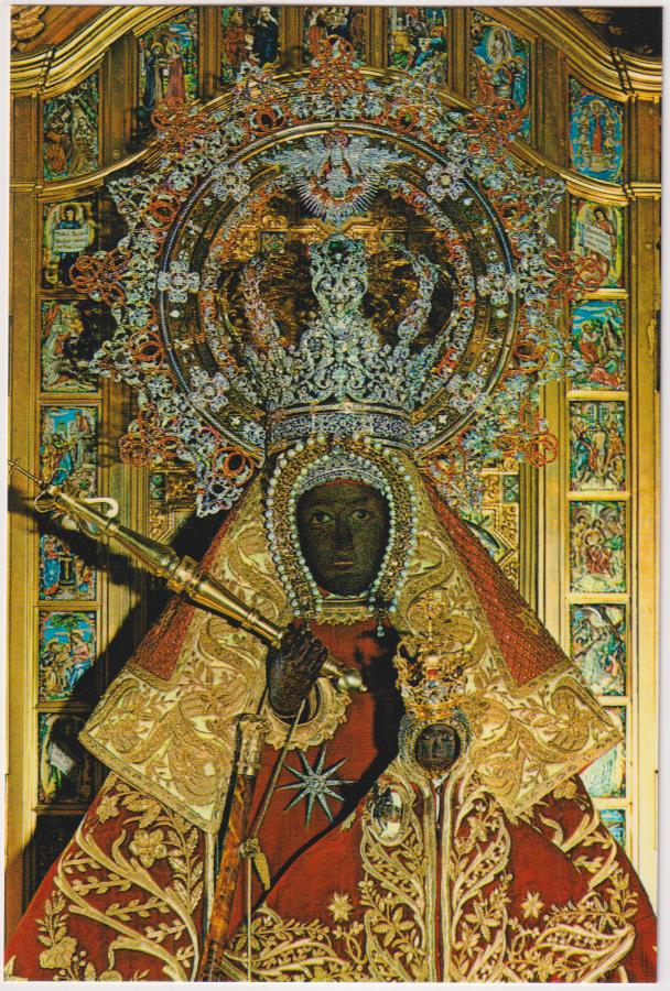 Guadalupe.- Escultura de la Virgen