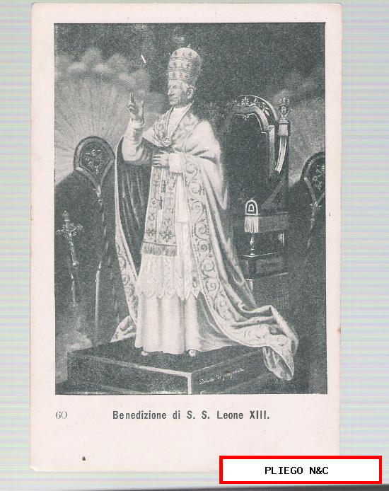 Benedizione di S.S. Leone XIII. Editada en 1900 con motivo del Año Santo