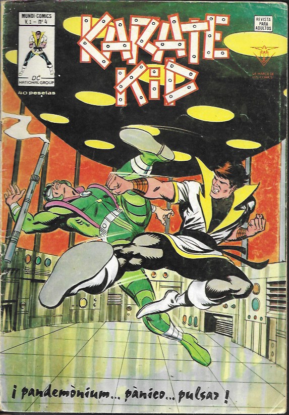 Karate Kid. Vértice 1978. Nº 4