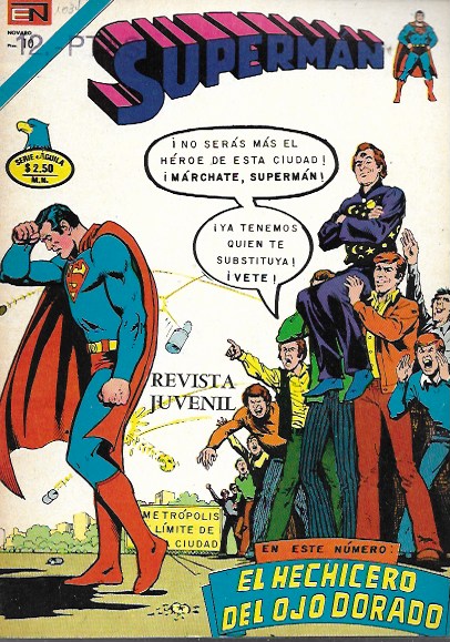Superman. ER / Novaro 1952. Nº 1034 (22 octubre 1975)