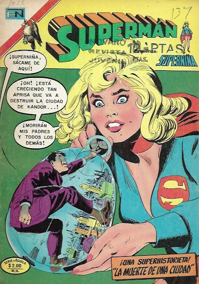 Superman. ER / Novaro 1952. Nº 1012 (6 mayo 1975)