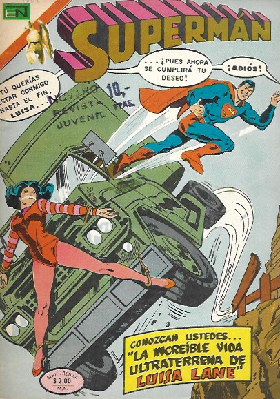 Superman. ER / Novaro 1952. Nº 1005 (18 marzo 1975)