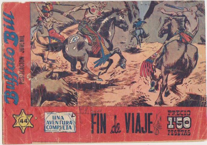 Buffalo Bill nº 44. Hispano Americana 1958
