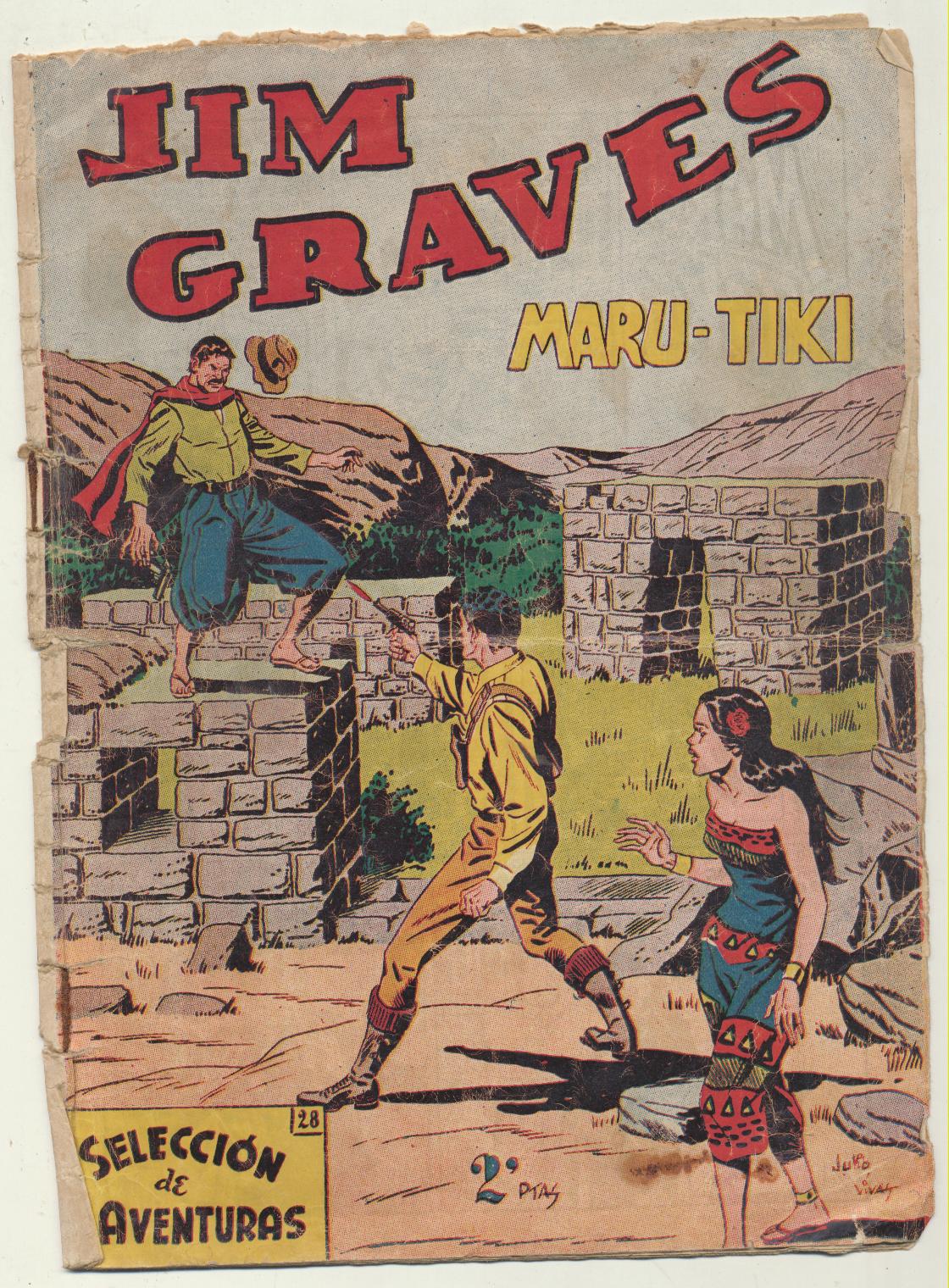 Jim Graves nº 28. Selección Aventurera. Toray 1954