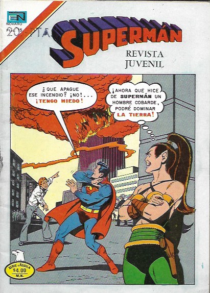 Superman. ER / Novaro 1952. Nº 1125 (5 Octubre 1977)