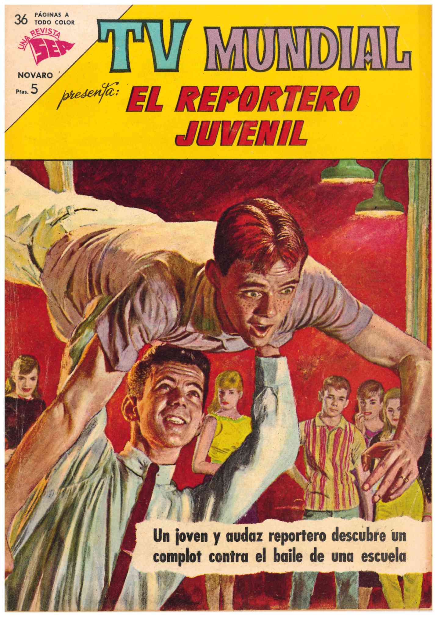 TV Mundial. SEA 1963. Nº 14. El reportero Juvenil