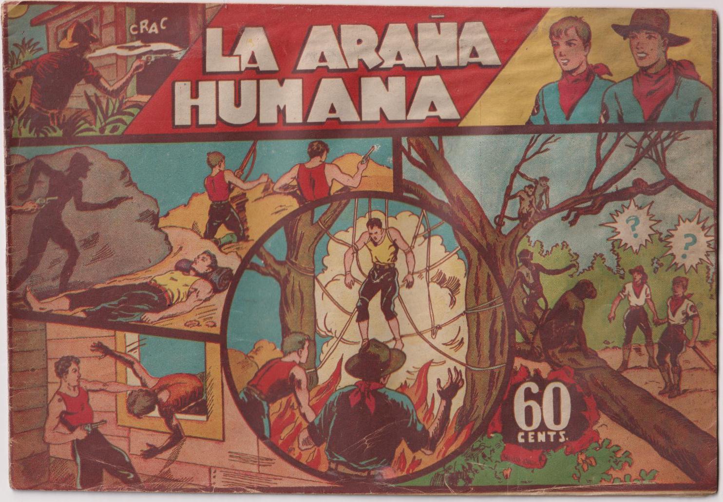 Jorge y Fernando nº 9. La Araña Humana. Hispano Americana 1940