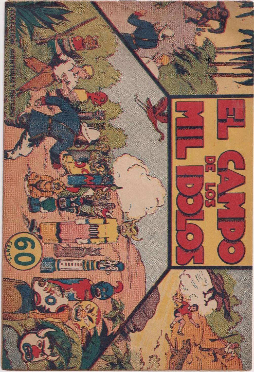 Jorge y Fernando nº 19. El Campo de los Mil Ídolos. Hispano Americana 1940