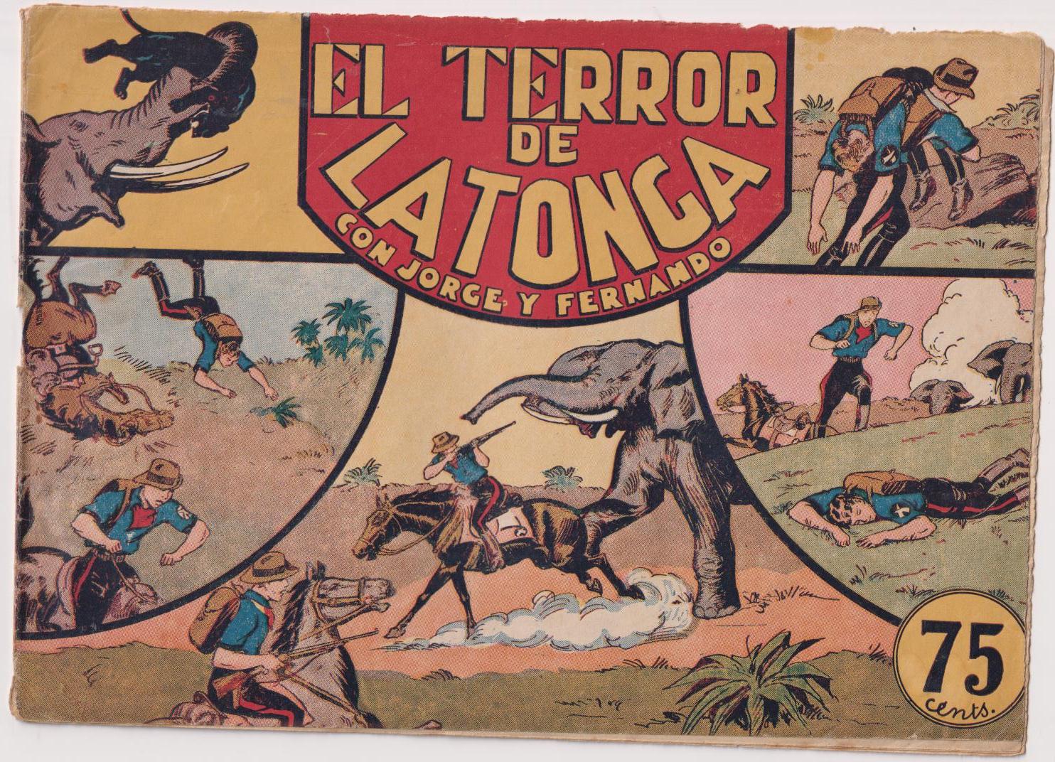 Jorge y Fernando. El terror de la Tonga. Hispano Americana 1940